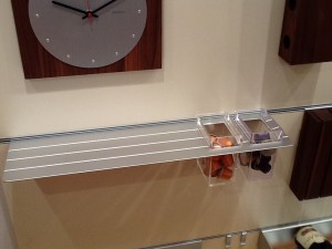 Nischenreling, Nischensystem Küche, Relingsystem Küche